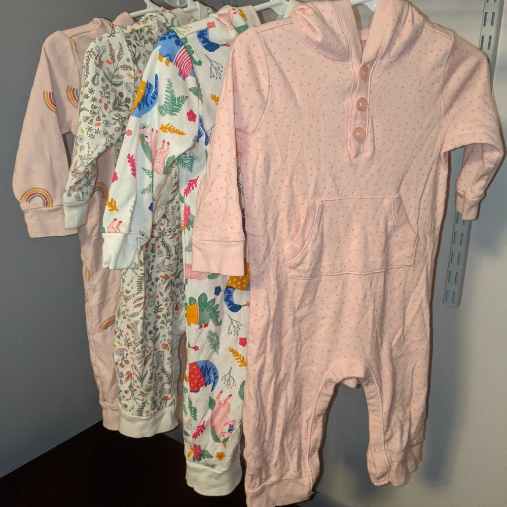 Old Navy 6-12m rompers